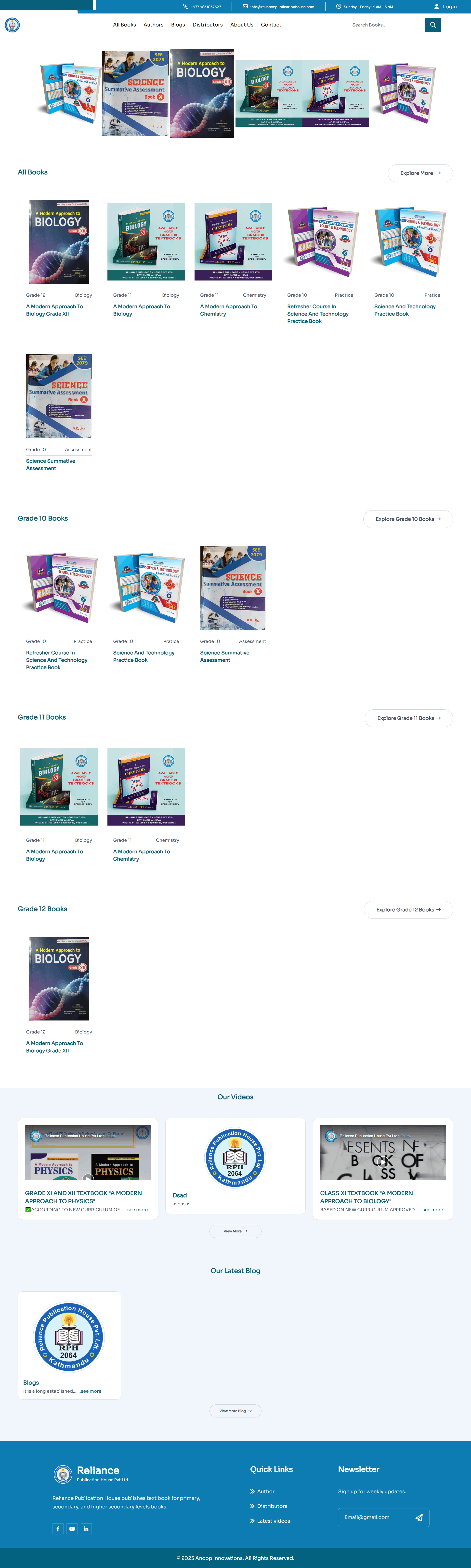 Reliance Publication
